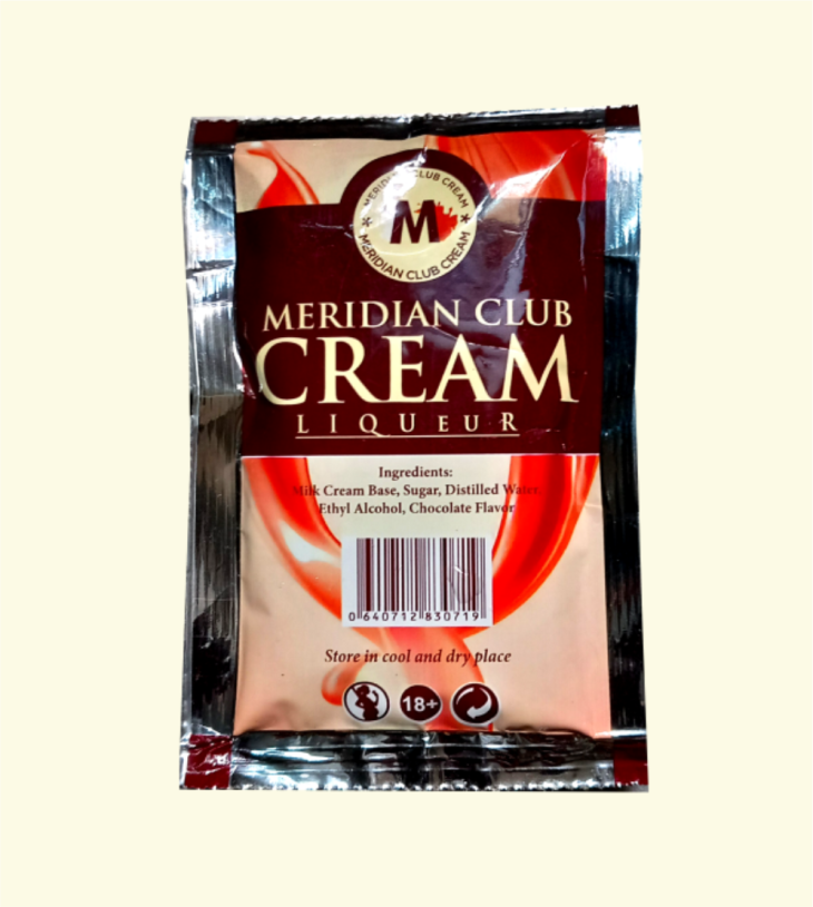 Meridian Club Cream Liquor Pocket Friendly